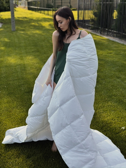 Теплое одеяло с кашемиром 150х210