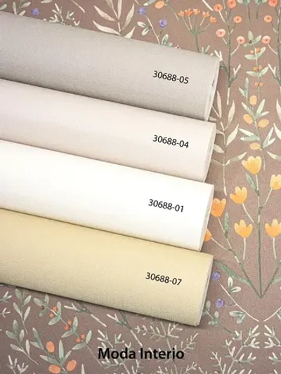 Обои флизелиновые, веточки на коричневом, прованс, метровые, для гостиной, Palantine (Moda interio)