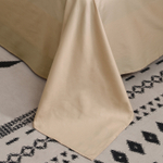 Комплект постельного белья Однотонный Сатин Премиум на резинке OCPR010