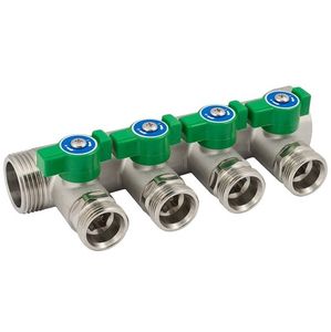 Коллекторы Elsen EMW04/EMW05 с шаровыми кранами «евроконус»