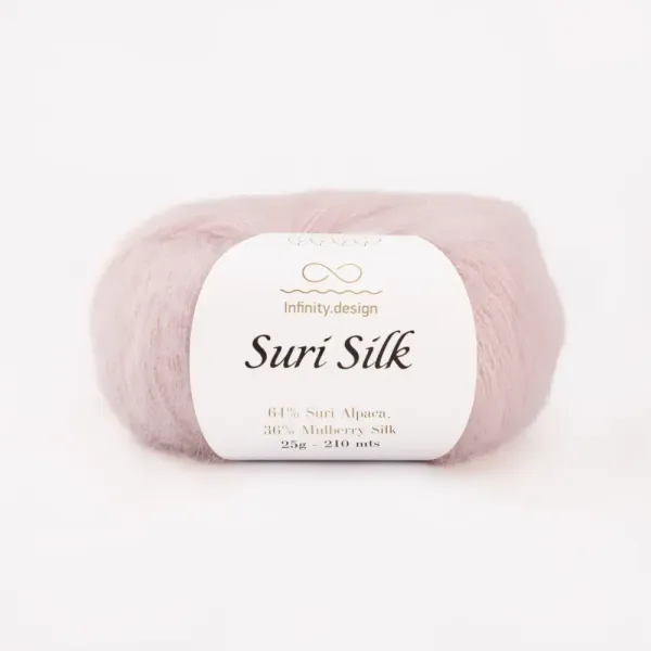 Infinity Suri Silk (64% сури альпака, 36% шелк), 210м/25гр