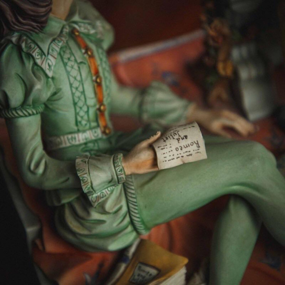 Винтаж: Фарфоровая мануфактура Capodimonte «Ромео и Джульетта»