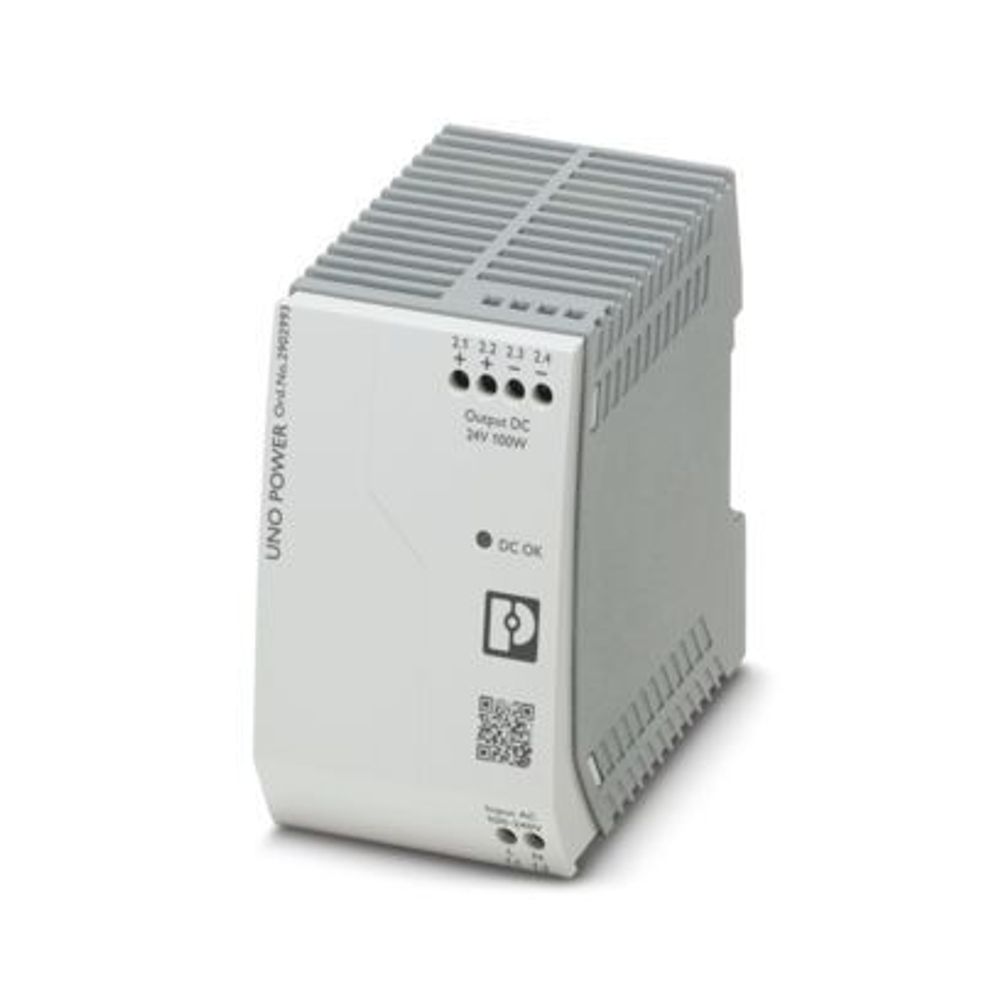 Источник питания Phoenix Contact UNO-PS/1AC/24DC/100W, 24В, 4,2A, 100Вт.