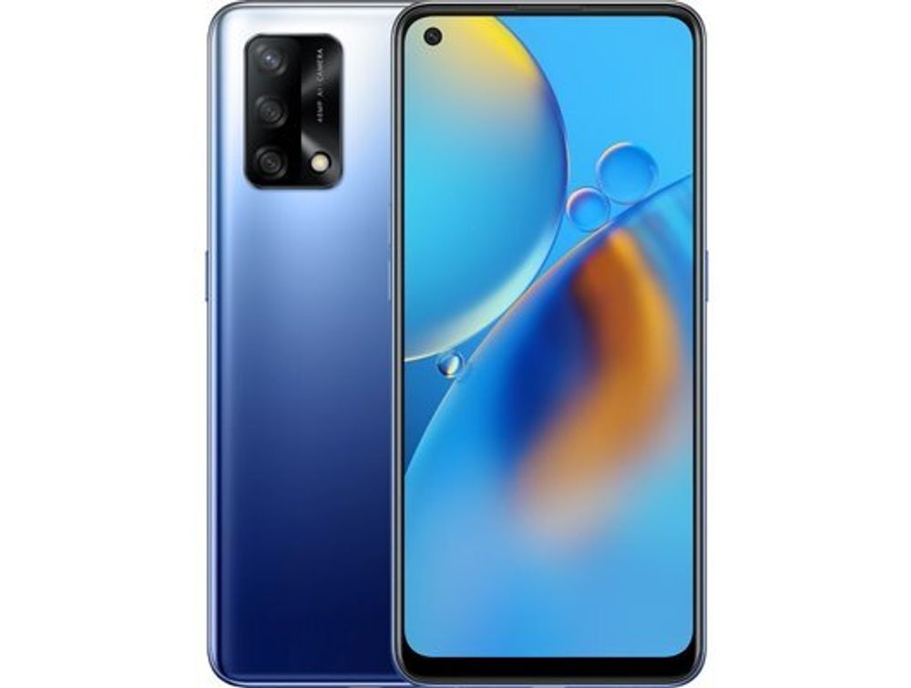 Смартфон OPPO A74 128 ГБ голуюой