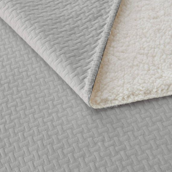 Аманда (серая) 160х220 Покрывало Трикотаж