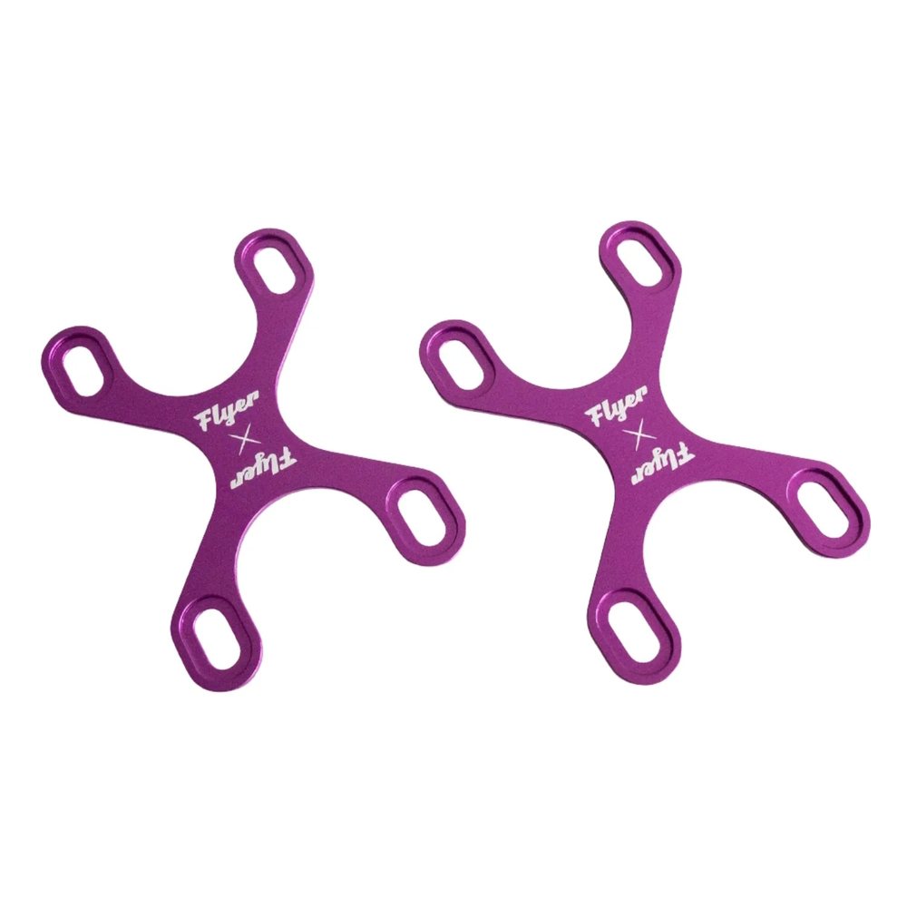 Пластины под болты Travelol Flyer X Purple