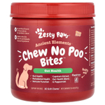 Zesty Paws, Ancient Elements®, Chew No Poo Bites ™, для собак, для всех возрастов, бизон, 90 жевательных таблеток, 297 г (10,4 унции)