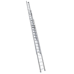 Лестница алюминиевая Алюмет 3х20 ступеней (3320)
