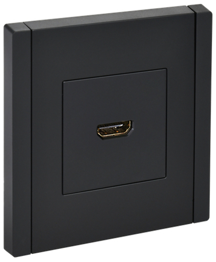 FORTE&PIANO Розетка HDMI FP140 черный IEK