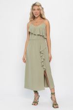 Сарафан Вечер в Сорренто (хаки) П15475-7М LT Collection