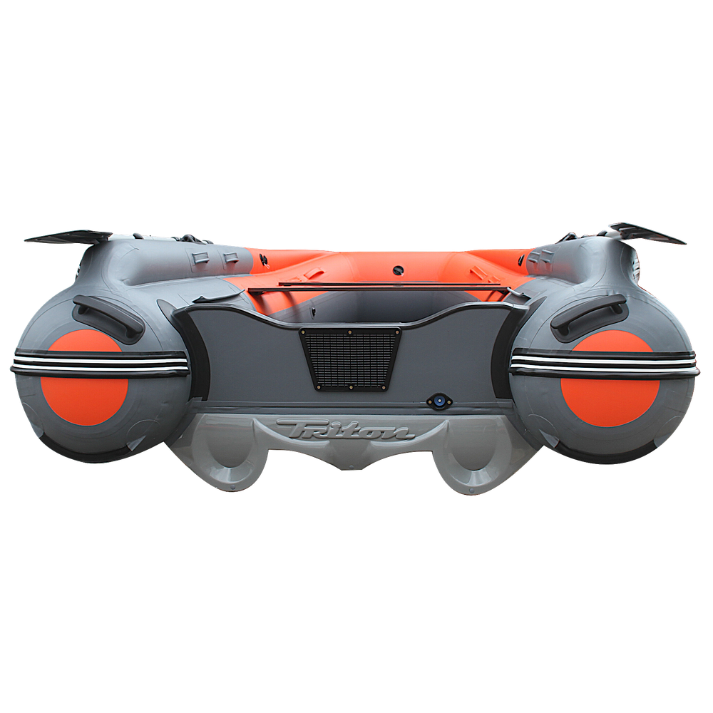 Лодка ПВХ Angler Reef Тритон S-Max 400FiND с интегрированным фальшбортом -