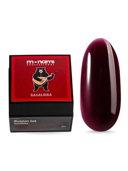 Monami Russian Gel - Гель жесткий моделирующий Балалайка, 15гр