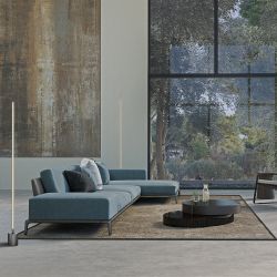 Торшер светодиодный диммируемый Maytoni Flow MOD147FL-L20BK1