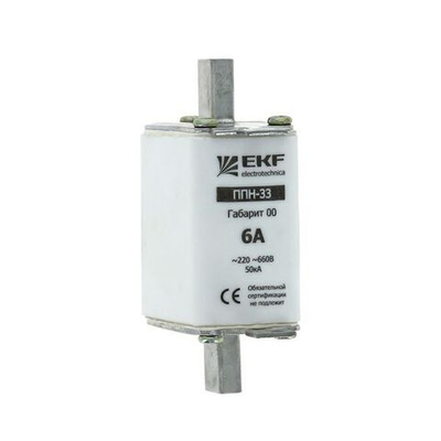 Плавкая вставка ППН-33 160/10А габарит 00 EKF