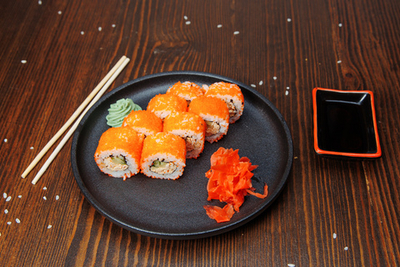 Калифорния с крабом