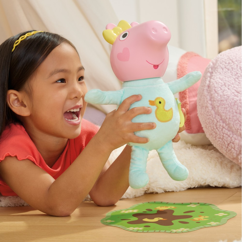 Hasbro G1637 — Интерактивная игрушка Иви 28 см со звуком Свинка Пеппа G1637 — фото 6