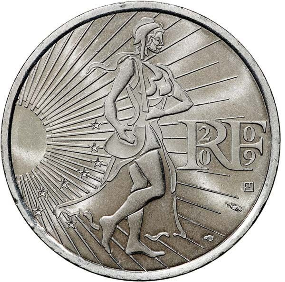 France 10 Euro 2009 "La Semeuse" – A Tribute to French Heritage