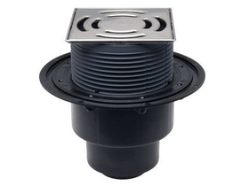 Трап для внутренних помещений HL3100Pr с вертикальным выпуском