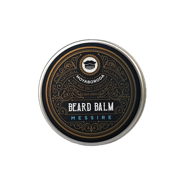 Бальзам для бороды и усов MOYABORODA "MESSIRE" (органик, древесно-цитрусовый). (50гр.)