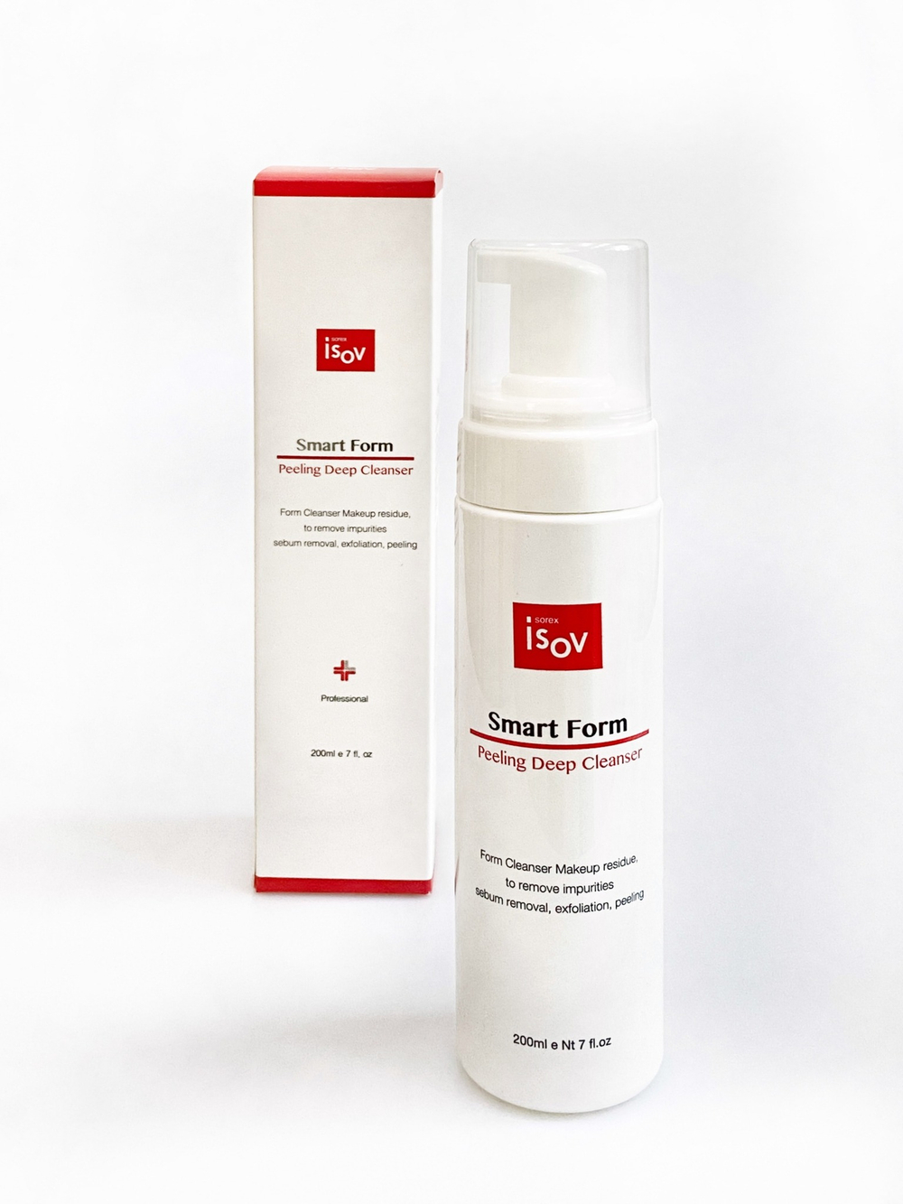 ISOV Sorex Smart Foam Peeling Cleanser | Пенка с АНА кислотами, 200 мл