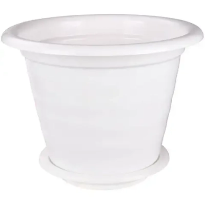 Горшок цв. Виола 16л (белый) (комплект 10 шт)