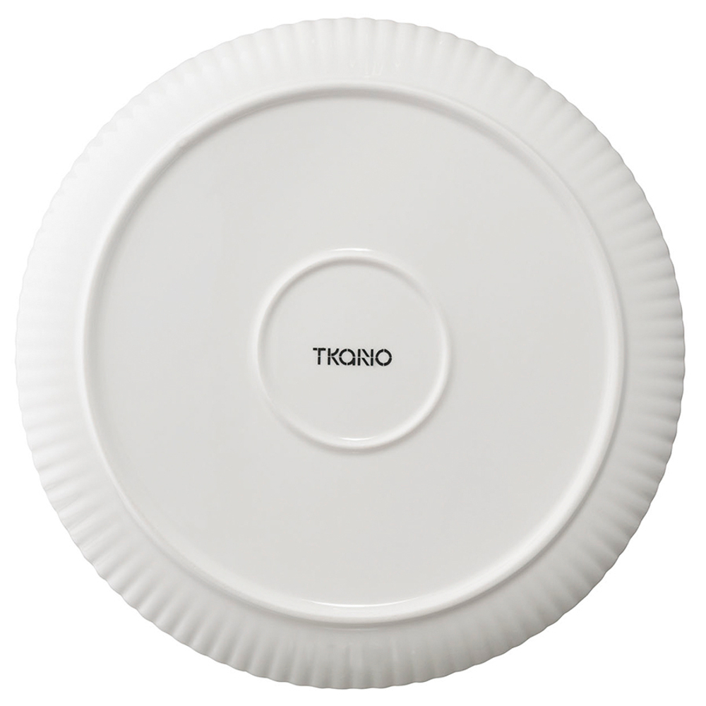 Набор из двух тарелок белого цвета из коллекции kitchen spirit, 21 см