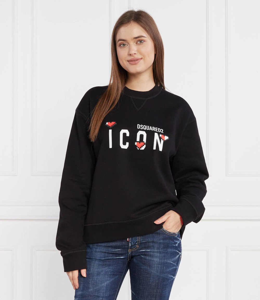 Худи Icon Game Lover Dsquared2 - черный(S80GU0092 S25516)