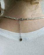 Колье на шею чешское стекло хамелеон