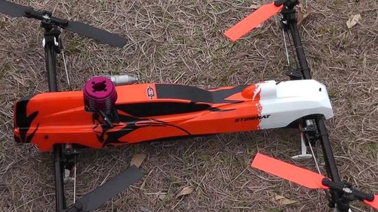 Как работает бензиновый квадрокоптер: возможности современных дронов