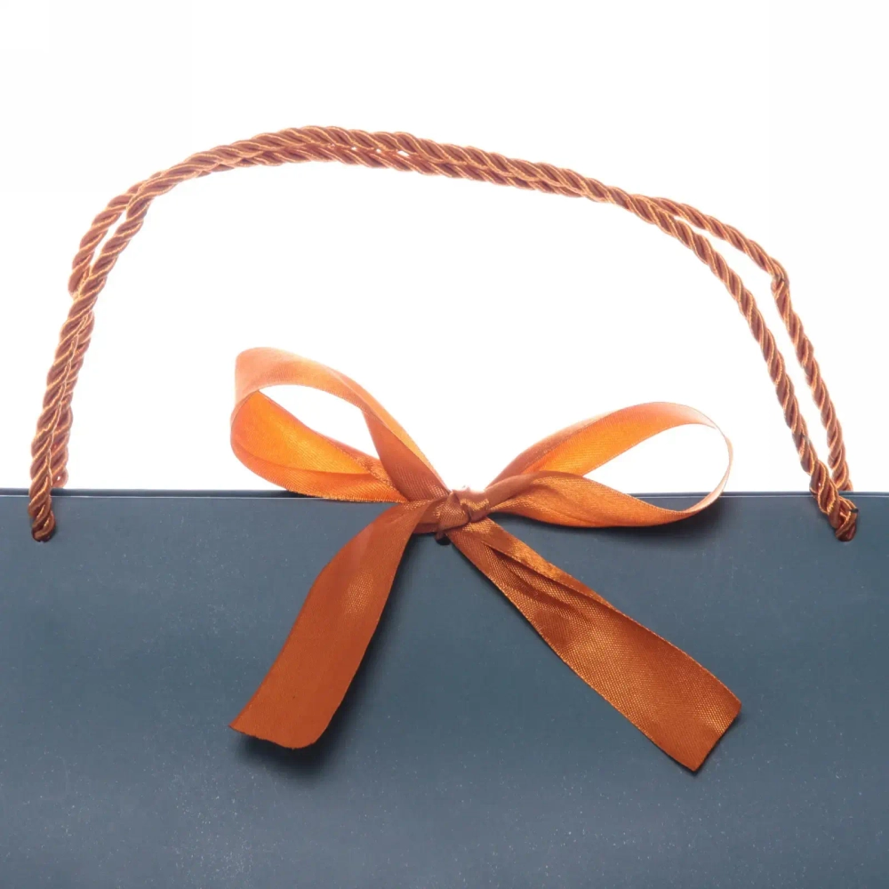 Пакет подарочный «Бант» 15.5*27*14 см, микс