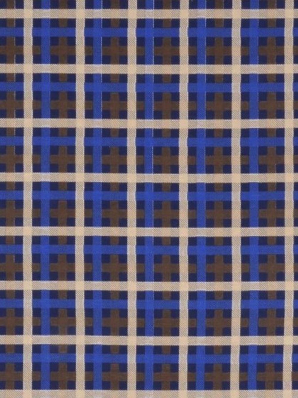 Ткань бязь плательная, рис. "Клетка", ширина 150 см, арт. 076