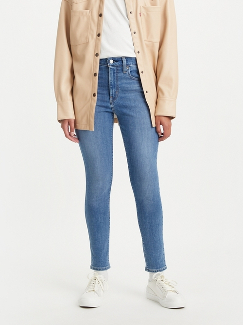 Женские облегающие джинсы с завышенной талией Levi's 721 High Rise Skinny 18882-0623