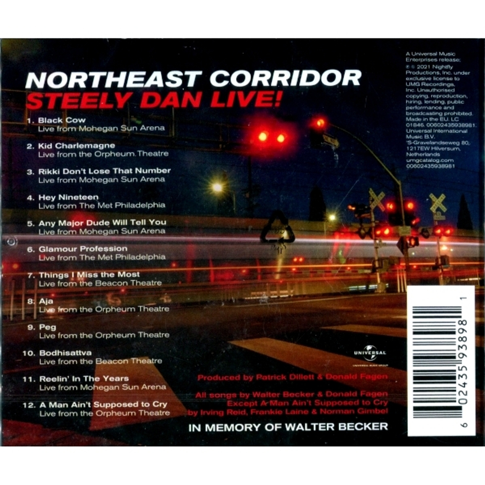 Steely Dan / Northeast Corridor: Steely Dan Live! (CD)