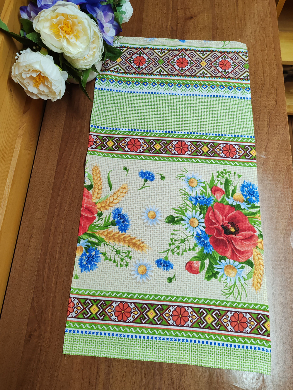 Полотенце кухонное, 2 шт, 37х75, вафельное