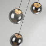 Подвесной светодиодный светильник Modelux ML.2338.3R BK