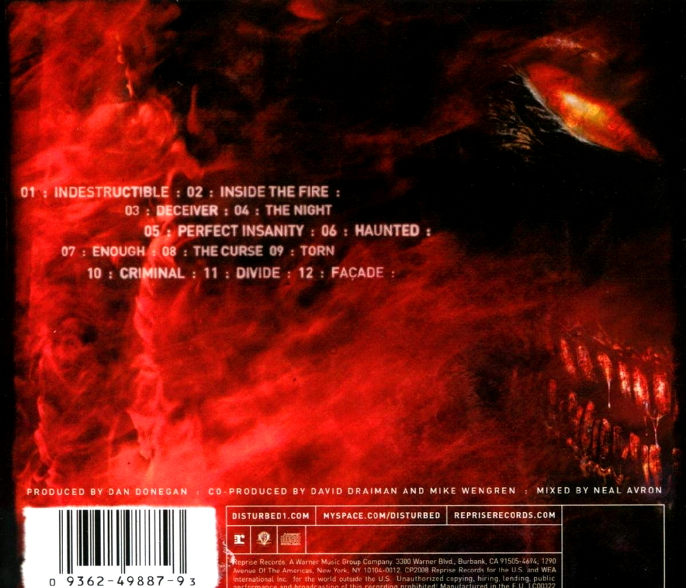 Disturbed / Indestructible (CD)