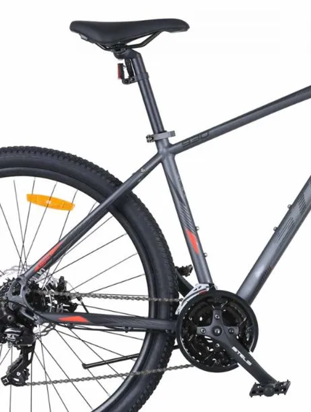 Велосипед 29" Stels Navigator 930 MD, рама 20.5" антрацитовый/красный