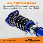 Комплект для автомобиля Nissan 350z coilovers 2003 - 2008 Shock Absorbers Suspension Kits Coil Coilovers Struts lowering kit