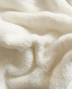 ZARA HOME БАННОЕ ПОЛОТЕНЦЕ С ПОЛОСОЙ, ЖЕЛТОВАТО-БЕЛЫЙ