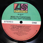 Mike Rutherford / Acting Very Strange (LP)