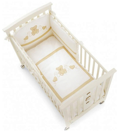 Детская кровать Erbesi Jolie слоновая кость