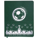 Дневник 1-11 класс 48 л., кожзам (гибкая), термотиснение, фольга, BRAUBERG, "Football", 106170