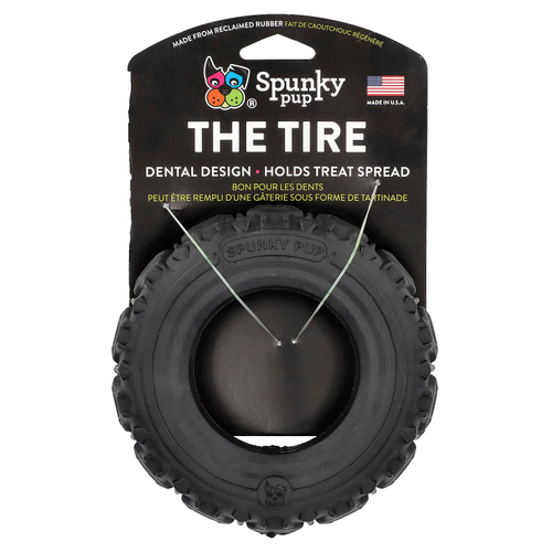 Spunky Pup, The Tire, жевательная игрушка, большая, 1 шт.