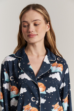 Костюм двойка спящие лисы - S размер