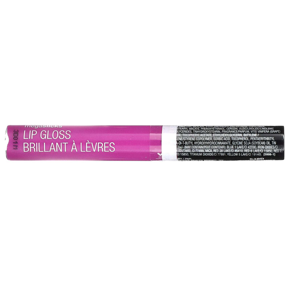 wet n wild, Megasicks, блеск для губ, оттенок 548D Berries, 1,98 г (0,07 жидк. унции)