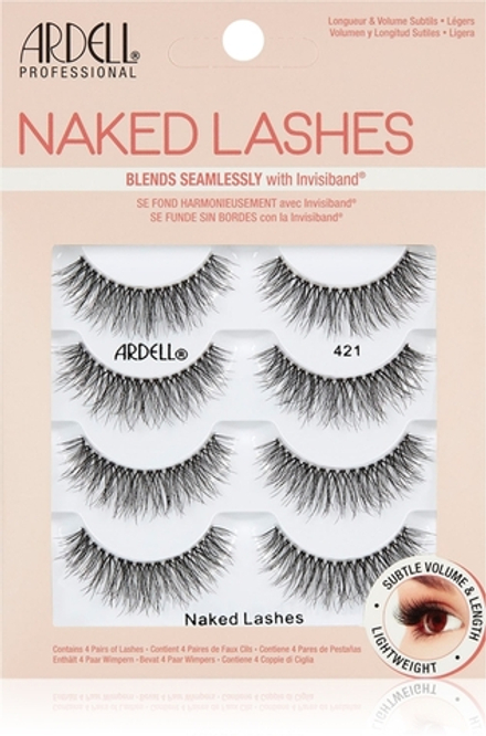 Ardell Naked Lashes Multipack - Накладные ресницы большая упаковка тип 421, 0