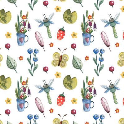 летняя поляна