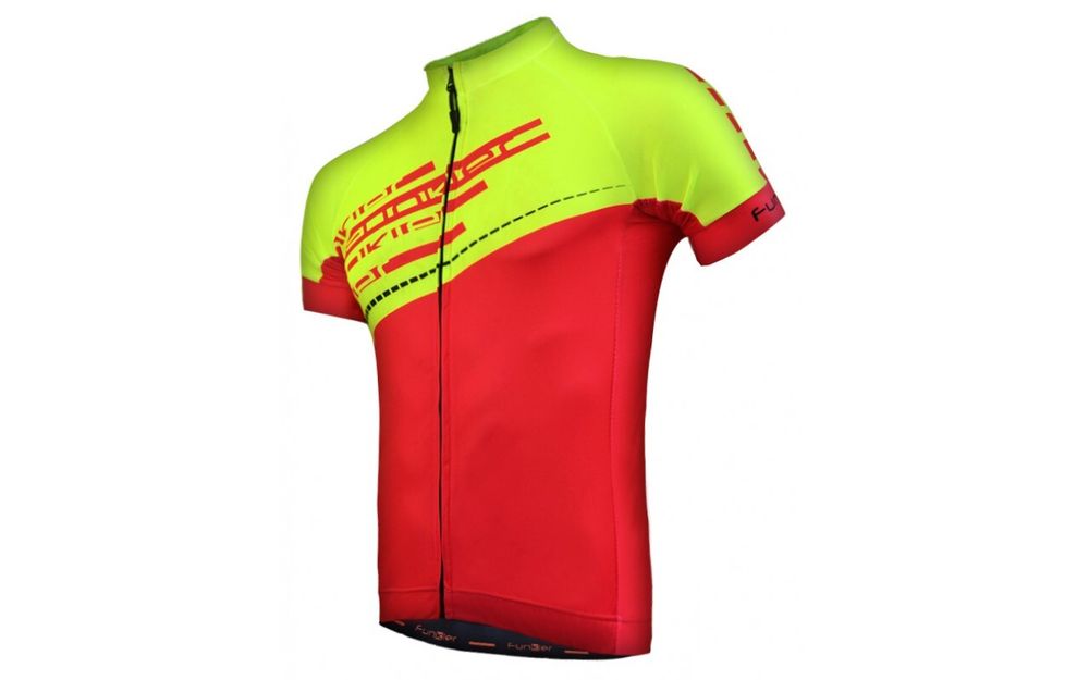 Велофутболка J-760-K Ref. Yellow/Red FunkierBike