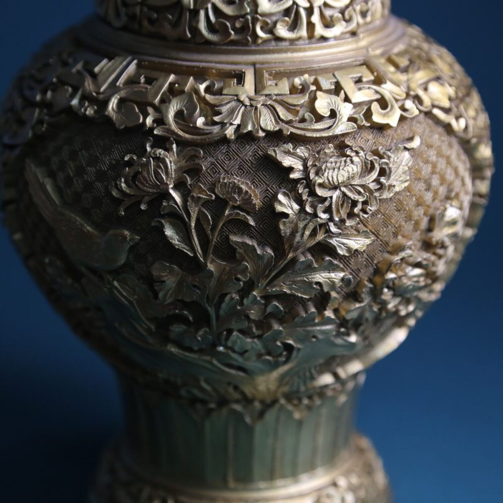 Китайская винтажная ваза