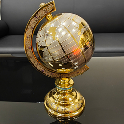 Глобус сувенирный "Золотой" (Златоуст)